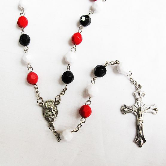 Acrylic beads rosary necklace,Acrylic beads rosario