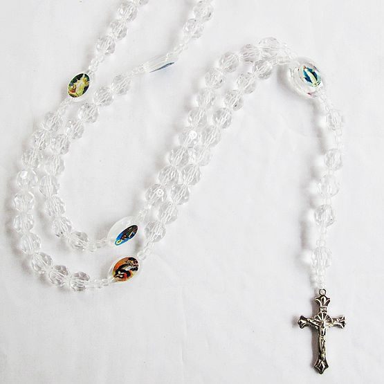 crystal beads rosary necklace,crystal beads rosary