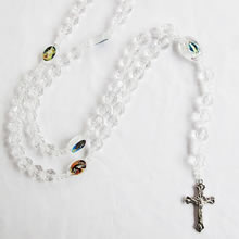 crystal beads rosary necklace