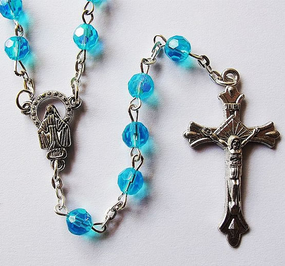 crystal beads rosary necklace,crystal beads rosary