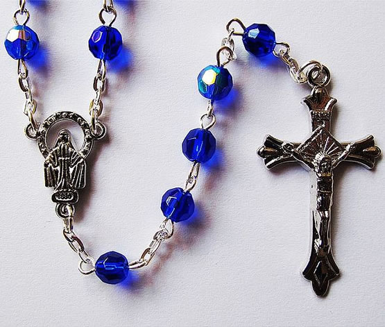 crystal beads rosary necklace,crystal beads rosary