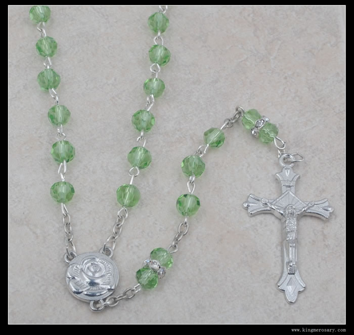 ,crystal beads rosary