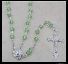 Crystal beads rosary