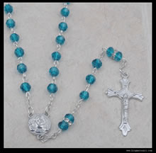 Crystal beads rosary