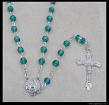 Crystal beads rosary
