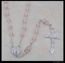 Crystal beads rosary