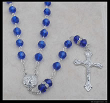 Crystal beads rosary