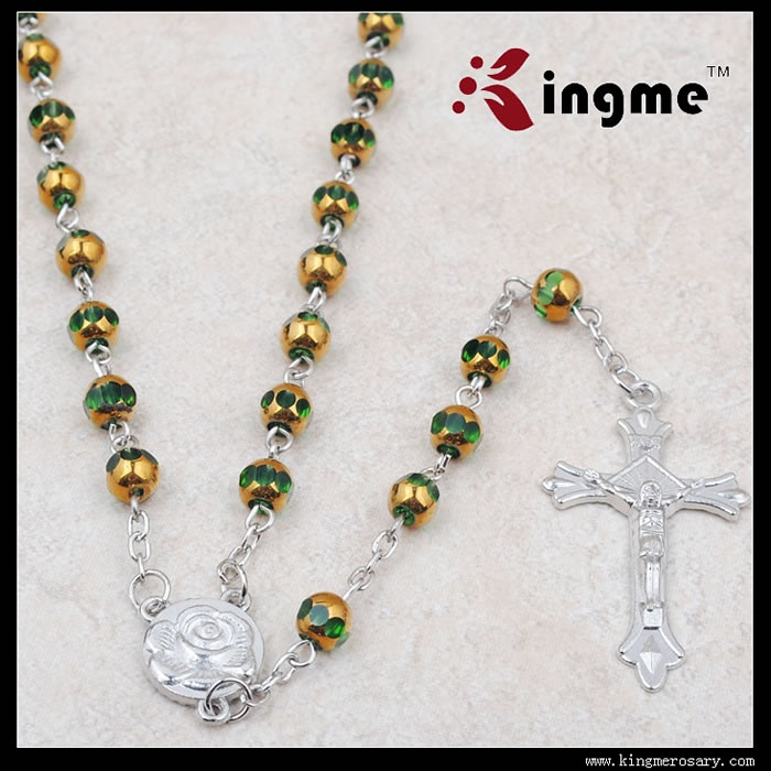 ,crystal beads rosary