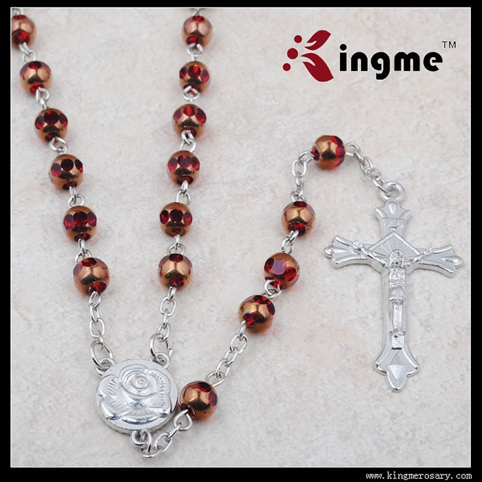 ,crystal beads rosary