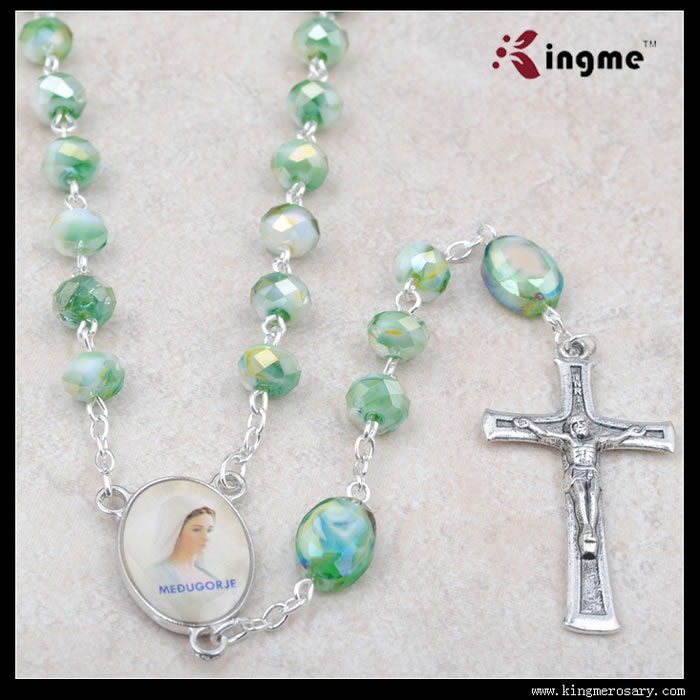 ,crystal beads rosary