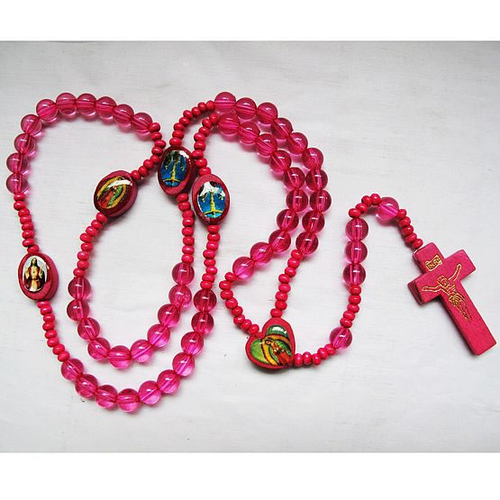 galss beads rosary necklace,galss beads rosary
