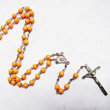 galss beads rosary necklace