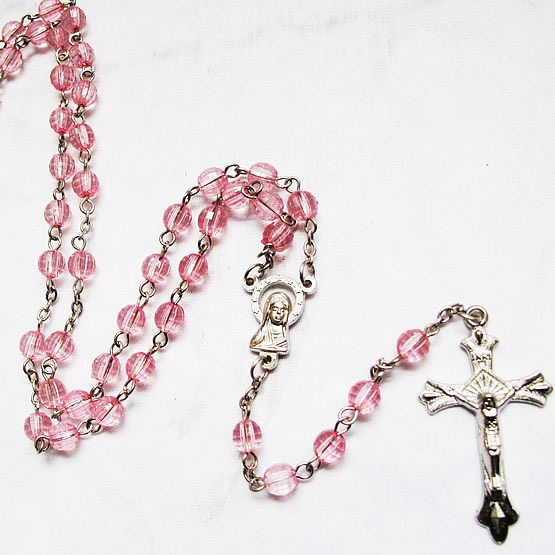 galss beads rosary necklace,galss beads rosary