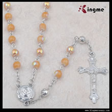 Glass beads rosary