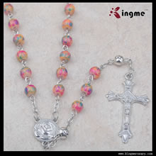 Glass beads rosary