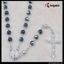 Glass beads rosary