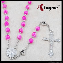 Glass beads rosary