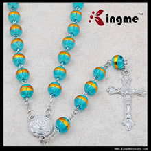 Glass beads rosary
