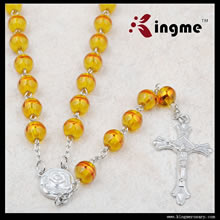 Glass beads rosary