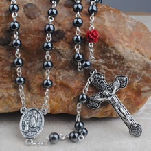 Hematite beads rosary