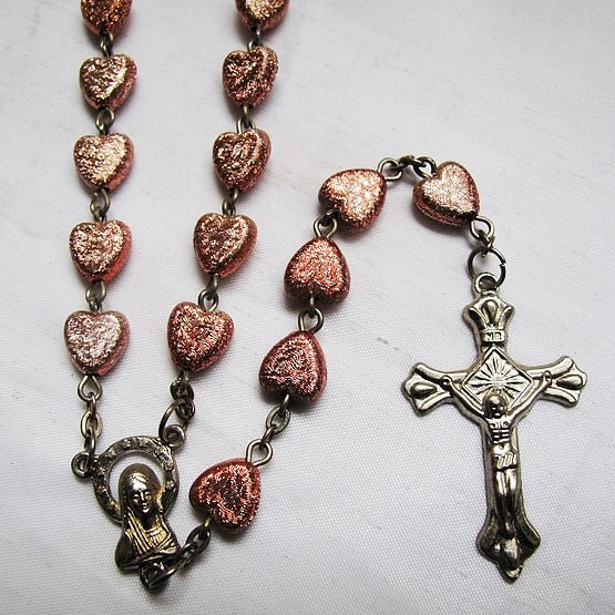 plastic beads rosary necklace,plastic beads rosary