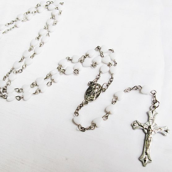 plastic beads rosary necklace,plastic beads rosary