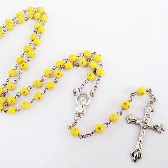 plastic beads rosary necklace,plastic beads rosary