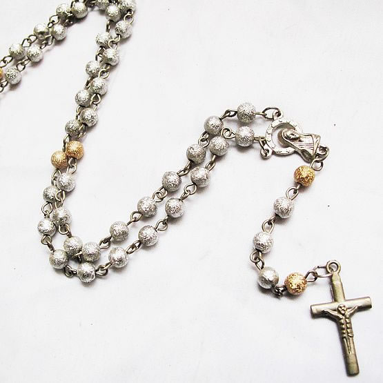 plastic beads rosary necklace,plastic beads rosary