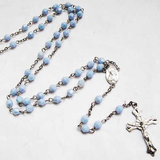plastic beads rosary necklace,plastic beads rosary