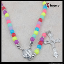 Plastic beads rosary