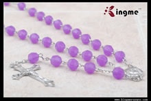 Plastic beads rosary