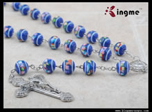 Plastic beads rosary
