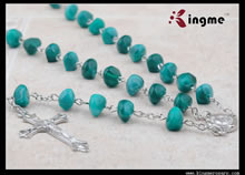 Plastic beads rosary