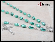 Plastic beads rosary