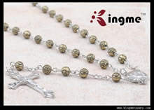 Plastic beads rosary