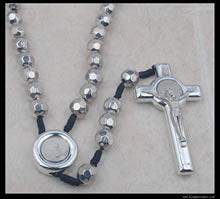 Plastic beads rosary