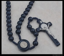 Plastic beads rosary