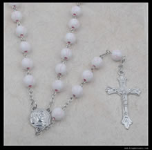 Plastic beads rosary