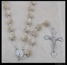 Plastic beads rosary