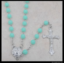 Plastic beads rosary