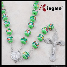 Plastic beads rosary
