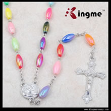 Plastic beads rosary