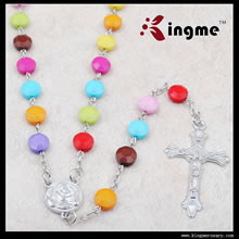 Plastic beads rosary