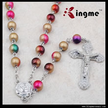 Plastic beads rosary