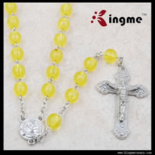 Plastic beads rosary