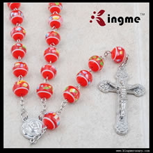Plastic beads rosary