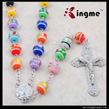Plastic beads rosary