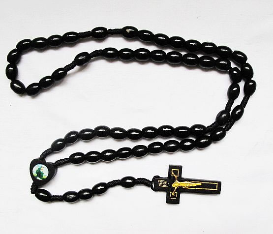 wooden rosary necklace,wooden rosary necklace