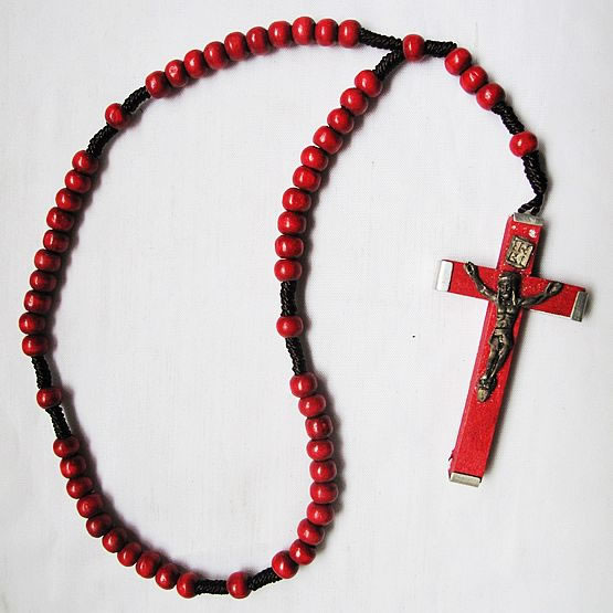 wooden rosary necklace,wooden rosary necklace