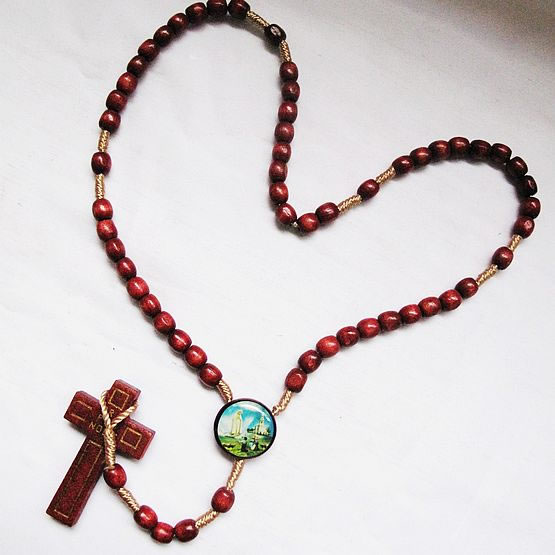 wooden rosary necklace,wooden rosary necklace